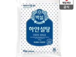 인스타에서 추천받은 백설하얀설탕 인기 아이템 추천 8가지 (실사용 후기)