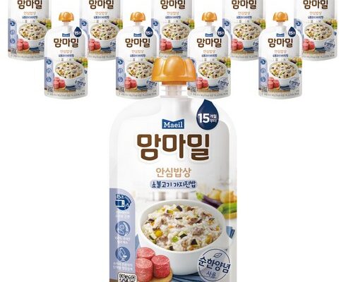 가성비 최고의 상온이유식 추천 아이템 Top 8 순위표