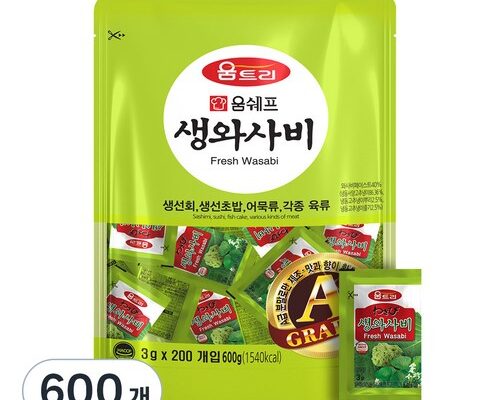 사용자를 위한 움트리와사비 인기 상품 리스트 Top 8