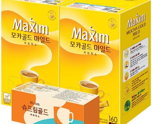 인스타에서 추천받은 맥심커피 별점 5점 제품