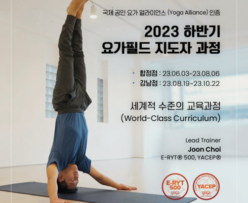 인스타에서 추천받은 요가ttc 사용 후기