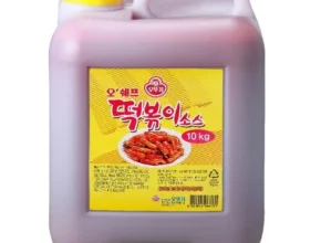 최다 판매 떡볶이소스 랭킹 TOP8 제품 리뷰 및 사용 후기