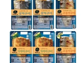 리뷰가 검증한 비비고생선구이 별점 5점 제품