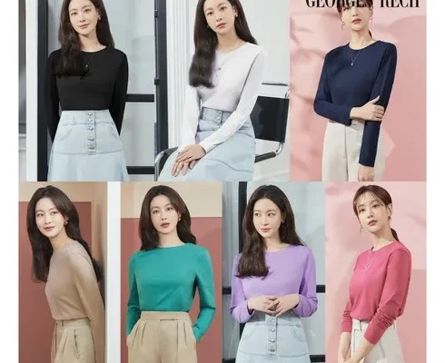 가성비 최고의  남성 24SS SORONA 긴팔 티셔츠 4종 랭킹 TOP8 제품 리뷰 및 사용 후기