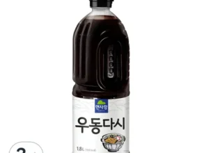 전문가가 검증한 면사랑우동장국 별점 5점 제품