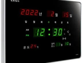 2024년 업데이트 벽걸이전자시계 인기 상품 리스트 Top 8
