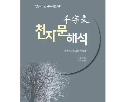 가성비 최고의 천자문책 인기 아이템 추천 8가지 (실사용 후기)
