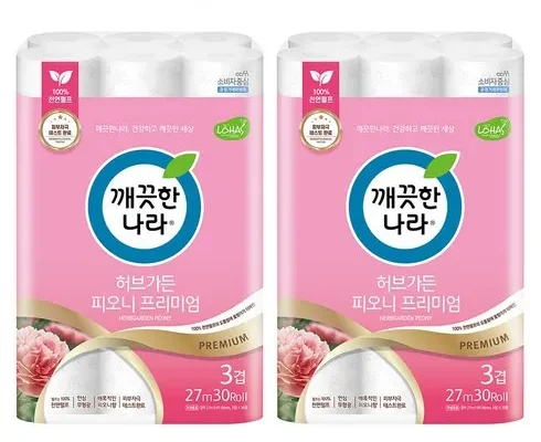 인스타에서 추천받은 허브가든 피오니 프리미엄 화장지 30롤 x 3팩 추천 구매가이드 (Top8 리뷰)