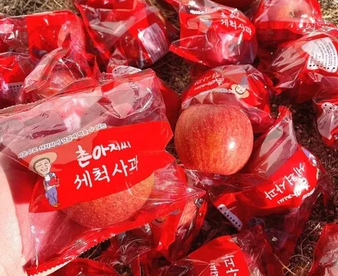리뷰가 검증한 2023 데일리 세척사과 부사 6kg_총 24250g 별점 5점 제품