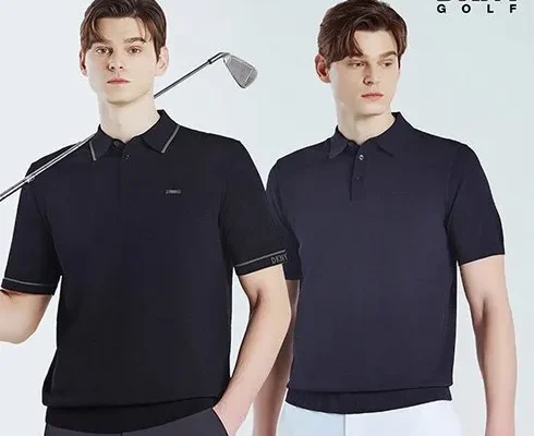 가성비 최고의 DKNY GOLF 24SS 남성 반팔 카라티셔츠 3종 별점 5점 제품