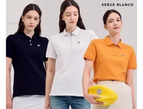 사용자를 위한 SERGE BLANCO 24SS 여성 폴로 반팔티셔츠 3종 별점 5점 제품 사용자를 위한 SERGE BLANCO 24SS 여성 폴로 반팔티셔츠 3종 별점 5점 제품