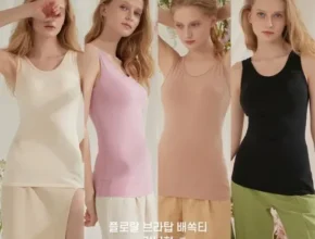 2024년 최고의 WOX24 SS 세미스퀘어 런닝형 브라탑배쏙티 코튼모달 4종 인기 아이템 추천 8가지 (실사용 후기)
