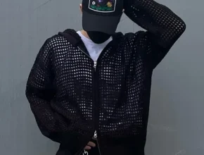2024년 최고의 메시제이 크로셰 후드집업슬리브리스 니트탑 별점 5점 제품