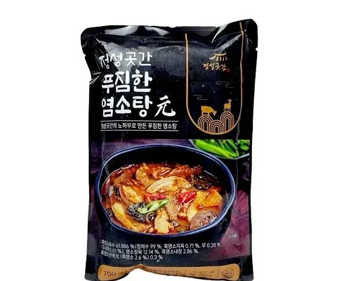전문가가 추천하는 식품 명인 정성곳간 강순의 푸짐한 염소탕 8팩 합리적 가격 베스트8 상품