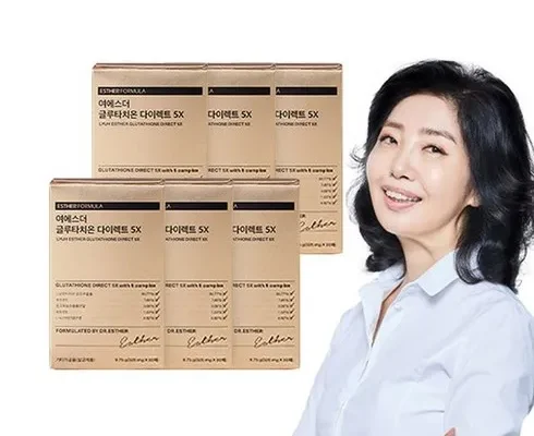 사용자를 위한 여에스더 글루타치온 다이렉트 5X 6박스 별점 5점 제품