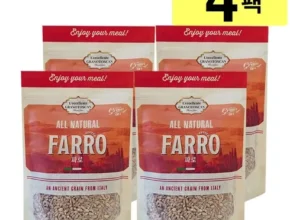 최고의 실용성을 갖춘 FARRO 고대곡물 파로 280g x 30봉 BEST8 추천 제품 후기 최고의 실용성을 갖춘 FARRO 고대곡물 파로 280g x 30봉 BEST8 추천 제품 후기