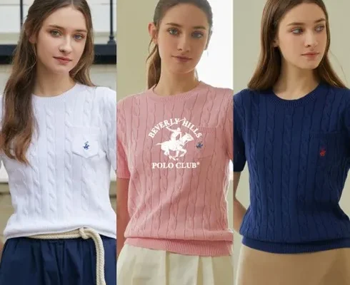 인스타에서 추천받은 USPA 여성 린넨 블렌디드 카라니트 3종  합리적 가격 베스트8 상품