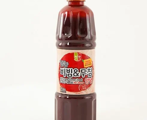 최고의 실용성을 갖춘 골뱅이무침양념장 별점 5점 제품