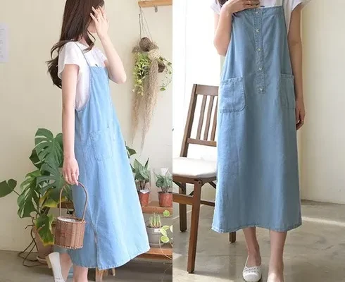 사용자를 위한 멜빵원피스 사용 후기
