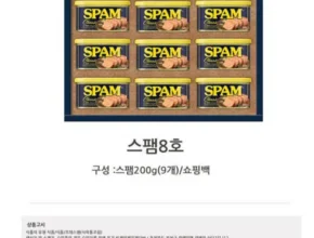 사용자를 위한 스팸8호 인기 아이템 추천 8가지 (실사용 후기)