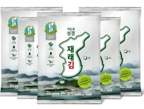 2024년 최저가 재래김 전장 총 33봉 사용 후기