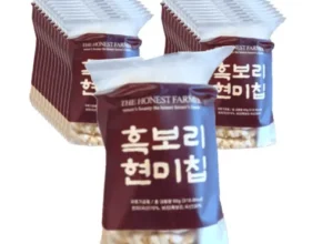 리뷰가 검증한 정직한농부 흑보리현미칩 25봉 BEST8 추천 제품 후기