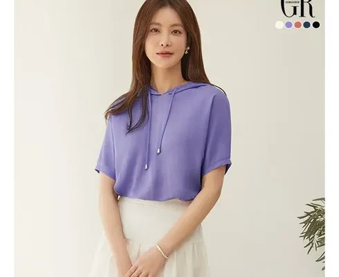 방송에서 극찬한 24SS 멀티 메쉬 티블라우스 3종 별점 5점 제품