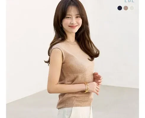 인스타에서 추천받은 24SS 쿨 인견 시스루 썸머 니트 3종  슬리브리스 1종  리뷰 베스트 8 인기 상품