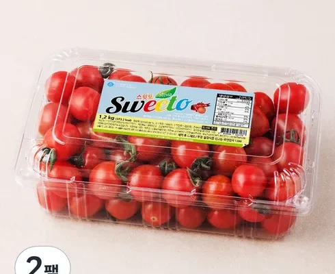 맘카페에서 난리난 스테비아 대추방울토마토 2kg  별점 5점 제품