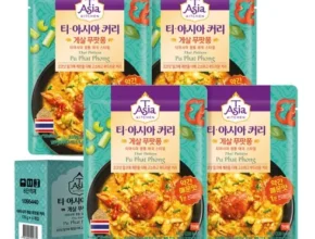 사용자를 위한 티아시아커리 인기 아이템 추천 8가지 (실사용 후기)