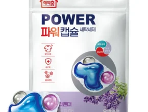 2024년 업데이트 해피홈 파워캡슐 30캡슐12팩틴케이스세탁바구니 사용 후기